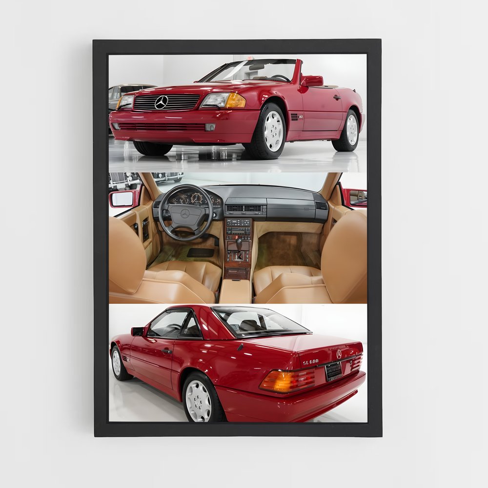 Poster Luxe à Bord – affiche Mercedes (vue 2)